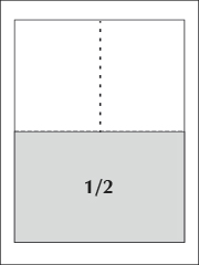 Modul plošné inzerce ANNA - 1/2 - 181 x 124 mm